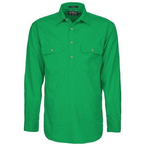 Ritemate Women's Pilbara Closed Front Long Sleeve Shirt - RM300CF-Queensland Workwear Supplies