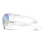 Safestyle Fusions Clear Frame/Mirror Blue Polarised - FCBP100-Queensland Workwear Supplies