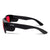 Safestyle Fusions Matte Black Frame/Mirror Red Polarised - FMBRP100-Queensland Workwear Supplies