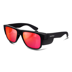 Safestyle Fusions Matte Black Frame/Mirror Red Polarised - FMBRP100