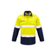 Syzmik Mens FR Closed Front Hooped Taped Spliced Shirt - ZW133