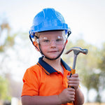 Aussie Kids Hard Hat Yellow - Kidhardhat-Queensland Workwear Supplies