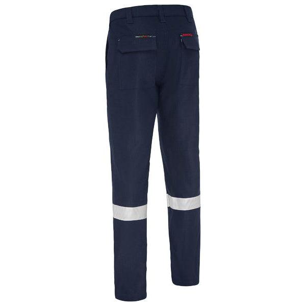 BISLEY MENS BW PNT FR APEX 240 TAPE - BP8580T-Queensland Workwear Supplies