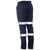 BISLEY MENS BW PNT TAPE RECYCLED NAVY - BP6088T-Queensland Workwear Supplies