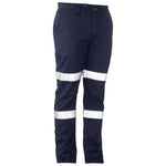 BISLEY MENS BW PNT TAPE RECYCLED NAVY - BP6088T-Queensland Workwear Supplies