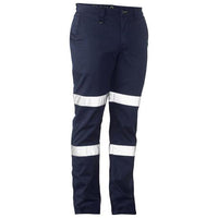 BISLEY MENS BW PNT TAPE RECYCLED NAVY - BP6088T-Queensland Workwear Supplies