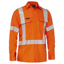 BISLEY MENS BW SHIRT FR APEX 185 X TAPE - BS8439XT