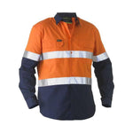 BISLEY MENS BW SHIRT LS LW TAPE RECYCLED - BS6996T-Queensland Workwear Supplies