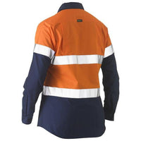 BISLEY WOMENS BW SHIRT LS LW TAPE RECYCLED - BL6996T-Queensland Workwear Supplies