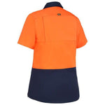 BISLEY WOMENS SHIRT S/S COOL LITE WEIGHT - BL1895-Queensland Workwear Supplies