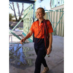 BISLEY WOMENS SHIRT S/S COOL LITE WEIGHT - BL1895-Queensland Workwear Supplies