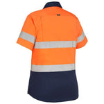 BISLEY WOMENS SHIRT S/S COOL TAPE - BL1896-Queensland Workwear Supplies