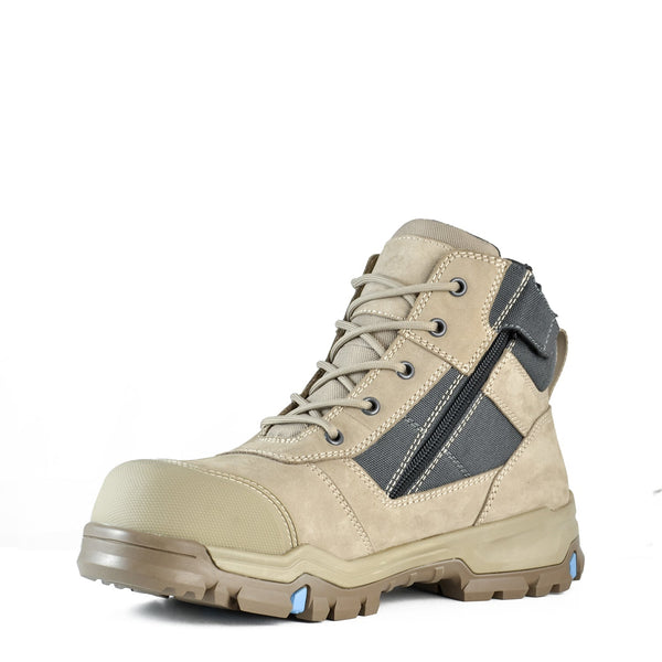 Bata 804-89044 Low Leg Slate/Stone Roy Boot-Queensland Workwear Supplies