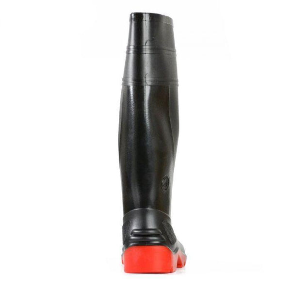 Bata Black/Red Utility Safety Gum Boot - 892-65190-Queensland Workwear Supplies