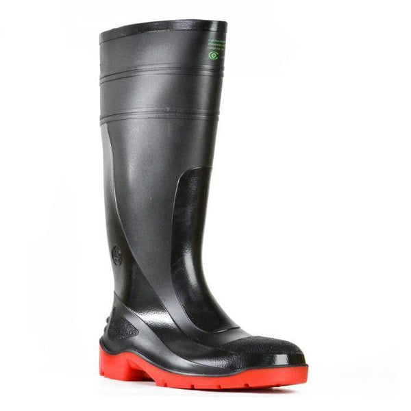 Bata Black/Red Utility Safety Gum Boot - 892-65190-Queensland Workwear Supplies