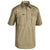 Bisley Closed Front Cotton Short Sleeve Drill Shirt - BSC1433-Queensland Workwear Supplies