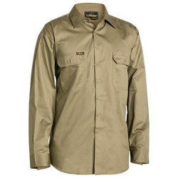 Bisley Cool Lightweight Long Sleeve Drill Shirt - BS6893