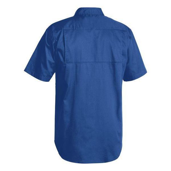 Bisley Cool Lightweight Short Sleeve Drill Shirt - BS1893-Queensland Workwear Supplies