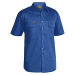 Bisley Cool Lightweight Short Sleeve Drill Shirt - BS1893-Queensland Workwear Supplies