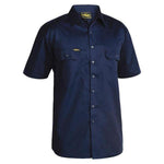 Bisley Cool Lightweight Short Sleeve Drill Shirt - BS1893-Queensland Workwear Supplies