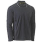 Bisley Cool Mesh Long Sleeve Polo With Reflective Piping - BK6425