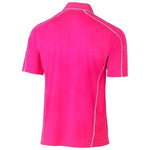Bisley Cool Mesh Short Sleeve Polo With Reflective Piping - BK1425-Queensland Workwear Supplies