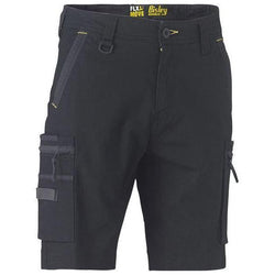 Bisley Flx & Move Stretch Utility Zip Unisex Cargo Shorts - BSHC1330