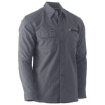 Bisley Flx & Move Utility Long Sleeve Work Shirt - BS6144-Queensland Workwear Supplies