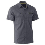 Bisley Flx & Move Utility Short Sleeve Work Shirt - BS1144-Queensland Workwear Supplies