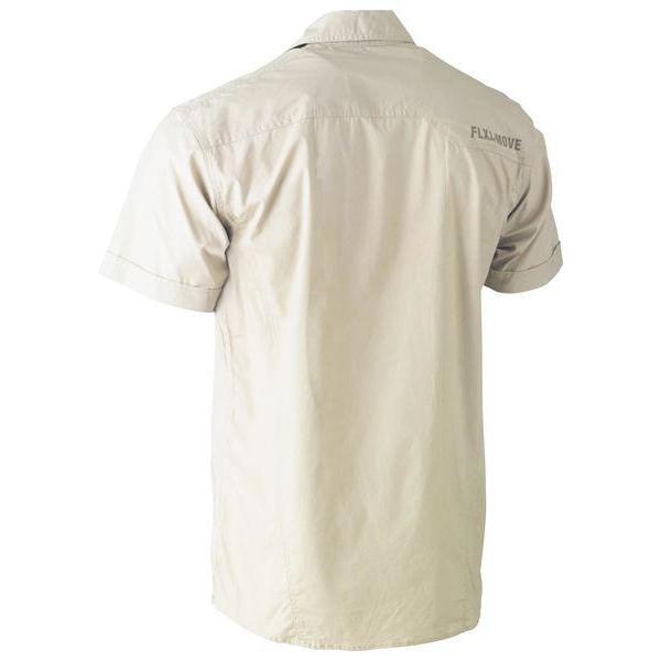 Bisley Flx & Move Utility Short Sleeve Work Shirt - BS1144-Queensland Workwear Supplies