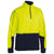Bisley HiVis 1/4 Zip Unisex Fleece Pullover - BK6989-Queensland Workwear Supplies