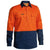 Bisley HiVis 2 Tone Long Sleeve Mens Drill Shirt - BSC6267-Queensland Workwear Supplies