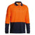 Bisley HiVis Long Sleeve Mens Polo - BK6234-Queensland Workwear Supplies