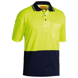 Bisley HiVis Mens Polo Shirt - BK1234