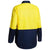 Bisley HiVis Vented Cotton Drill Long Sleeve Shirt - BS6895-Queensland Workwear Supplies