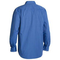 Bisley Mens Metro Long Sleeve Shirt - BS6031-Queensland Workwear Supplies