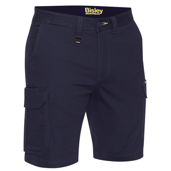 Buy Bisley Mens Stretch Cotton Drill Cargo Shorts - BSHC1008 Online ...