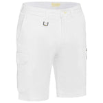 Bisley Mens Stretch Cotton Drill Cargo Shorts - BSHC1008-Queensland Workwear Supplies