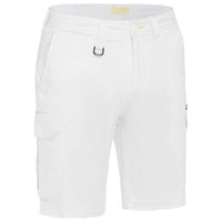Bisley Mens Stretch Cotton Drill Cargo Shorts - BSHC1008-Queensland Workwear Supplies