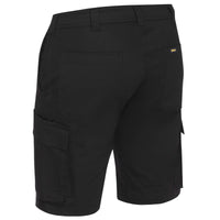 Bisley Mens Stretch Cotton Drill Cargo Shorts - BSHC1008-Queensland Workwear Supplies