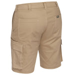 Bisley Mens Stretch Cotton Drill Cargo Shorts - BSHC1008-Queensland Workwear Supplies