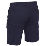 Bisley Mens Stretch Cotton Drill Cargo Shorts - BSHC1008-Queensland Workwear Supplies