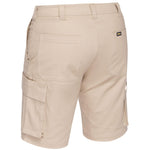 Bisley Mens Stretch Cotton Drill Cargo Shorts - BSHC1008-Queensland Workwear Supplies