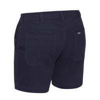 Bisley Mens Stretch Cotton Drill Short Shorts - BSH1008-Queensland Workwear Supplies