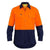 Bisley Mens X-Airflow HiVis Ripstop 2 Tone Long Sleeve Shirt - BS6415-Queensland Workwear Supplies