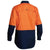 Bisley Mens X-Airflow HiVis Ripstop 2 Tone Long Sleeve Shirt - BS6415-Queensland Workwear Supplies