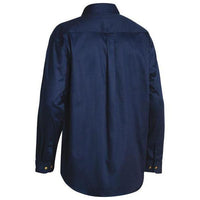 Bisley Original Cotton Long Sleeve Drill Shirt- BS6433-Queensland Workwear Supplies
