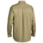 Bisley Original Cotton Long Sleeve Drill Shirt- BS6433-Queensland Workwear Supplies