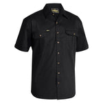 Bisley Original Cotton Short Sleeve Drill Shirt - BS1433-Queensland Workwear Supplies