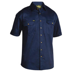 Bisley Original Cotton Short Sleeve Drill Shirt - BS1433